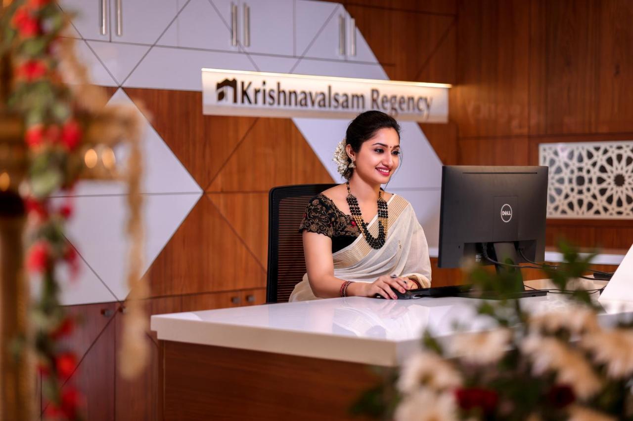 Hotel Krishnavalsam Regency Guruvāyūr Exteriér fotografie